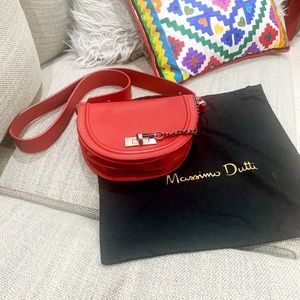 Massimo Dutti Shoulder Bag / Crossbody bag RED